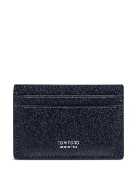 TOM FORD leather card holder Blue YH413LGO033S
