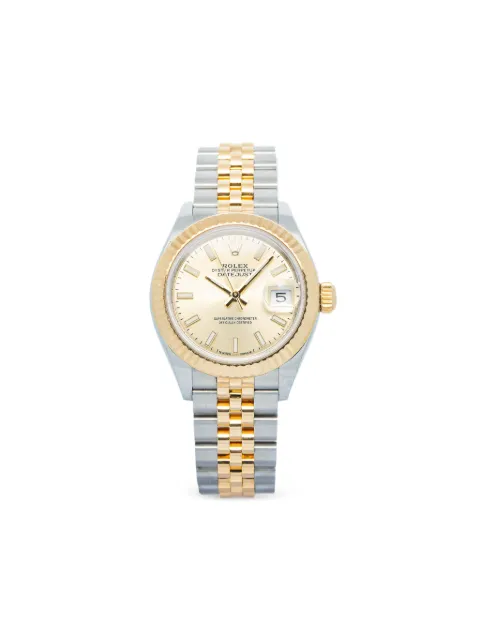 Rolex Datejust 28mm watch Gold 279173