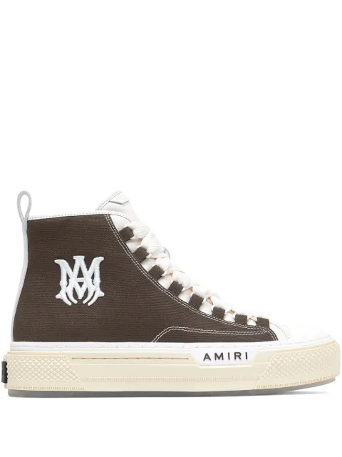 AMIRI MA court hi sneakers Brown AMSNSN1012