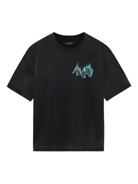 AMIRI Crystal Flames T-shirt Black AMTOJR1120
