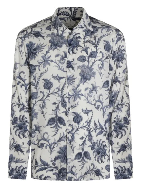 ETRO floral shirt White MRIB000199SADI1X0804