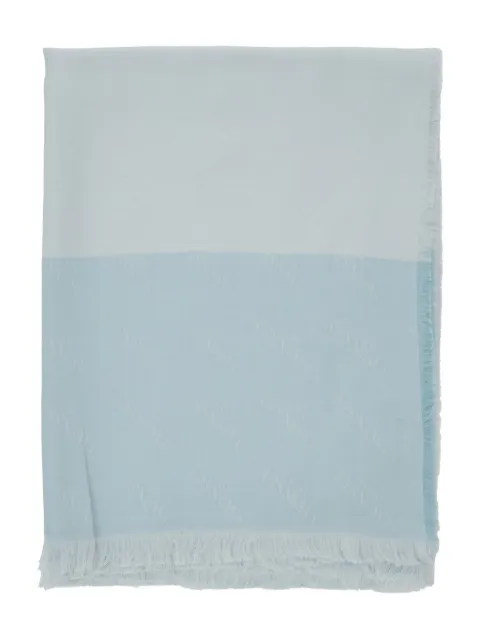 TWINSET frayed scarf Blue 261TA4250
