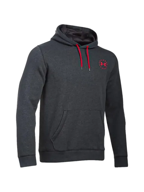 Under Armour logo-print hoodie Grey 1276950090