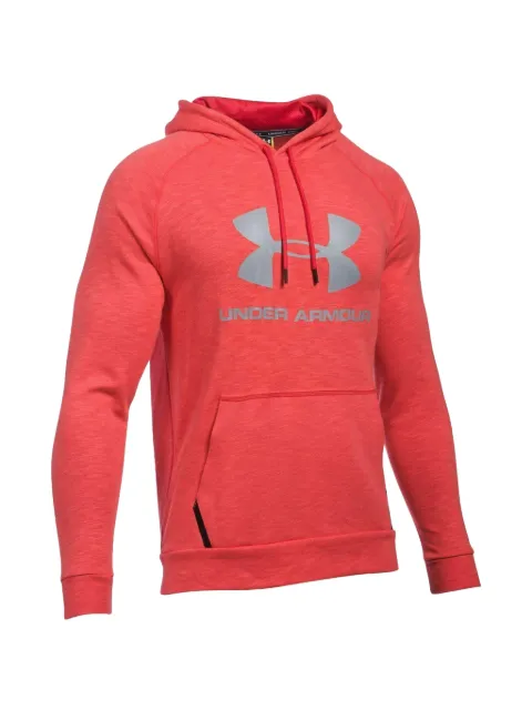 Under Armour logo-detail hoodie Red 1290256600