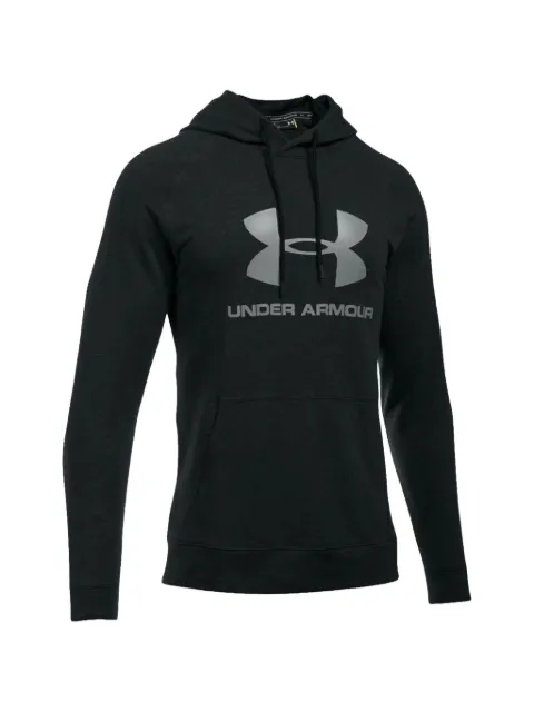 Under Armour logo-detail hoodie Black 1290256001
