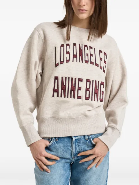 ANINE BING crewneck sweater Neutrals 11677BGI15OATMEAL