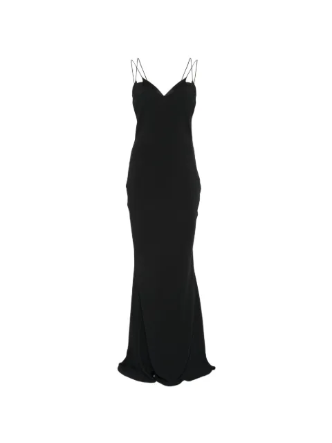TOM FORD spaghetti-strap maxi dress Black AB3669FAX1759