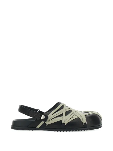 Rick Owens Temple Megalace mules Black RU01F2813LGYW1