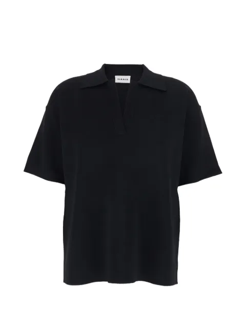 P.A.R.O.S.H. V-neck top Black D540982ROMA26013