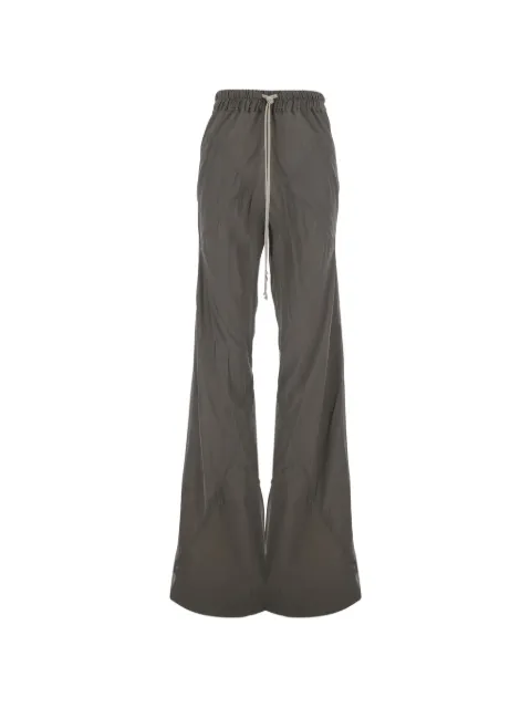 Rick Owens drawstring flared trousers Grey RP01F6304G