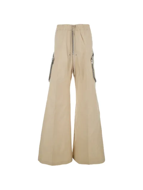 Rick Owens zip-detail trousers Neutrals RU01F2338TE