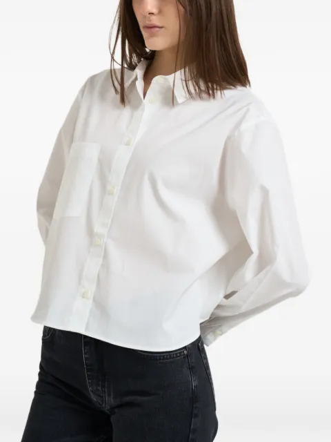 ANINE BING chest-pocket shirt White 11942