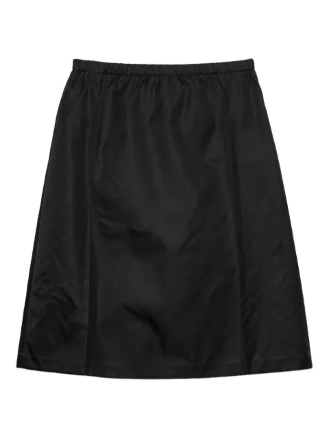 Prada low-rise welt-pocket skirt Black 21H005SOOO1WQ8