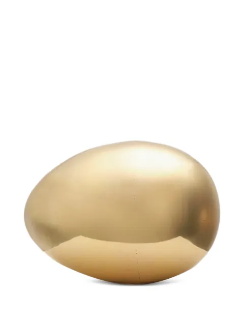 Fourth Street polished egg sculpture Gold EGGSCULPTUREPOLISH
