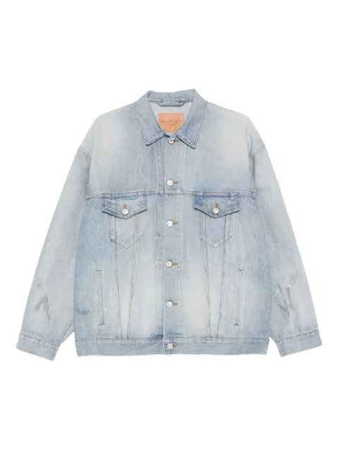 Balenciaga button denim jacket Blue 861410TTWB1