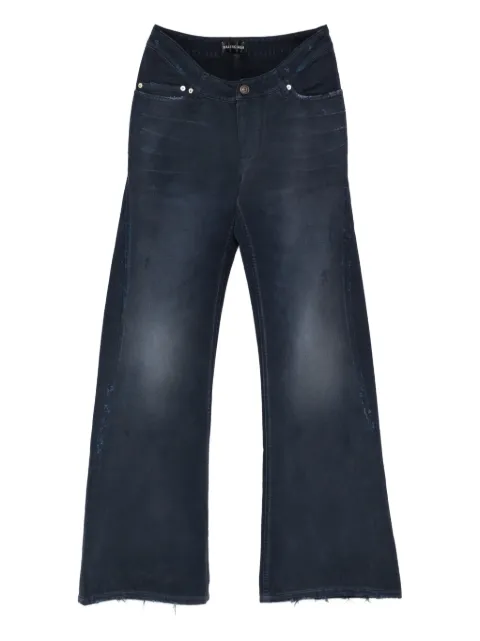 Balenciaga frayed denim jeans Blue 848019TTW64