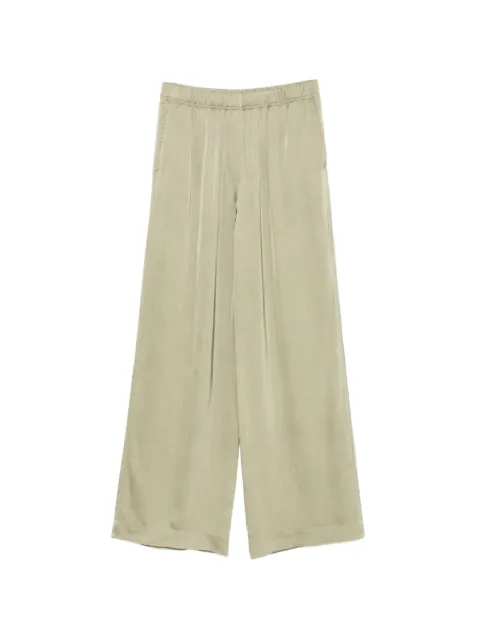 Christian Wijnants Pitola elasticated wide-leg trousers Green PITOLA8714