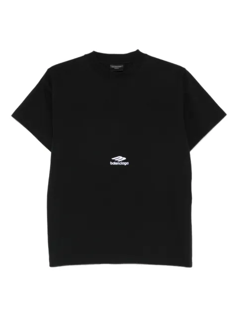 Balenciaga logo T-shirt Black 855362TTVK5