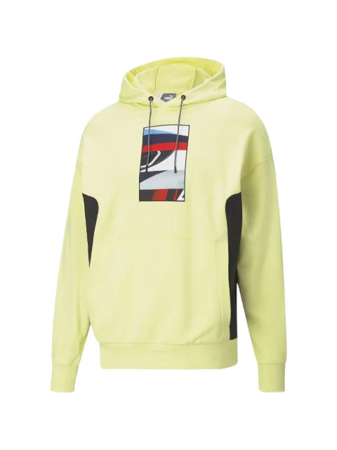 PUMA x BMW Motorsport graphic hooded T-shirt Yellow 59948605