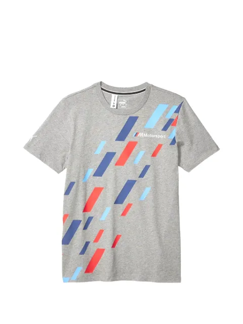 PUMA x BMW Motorsport graphic-print T-shirt Grey 59545703