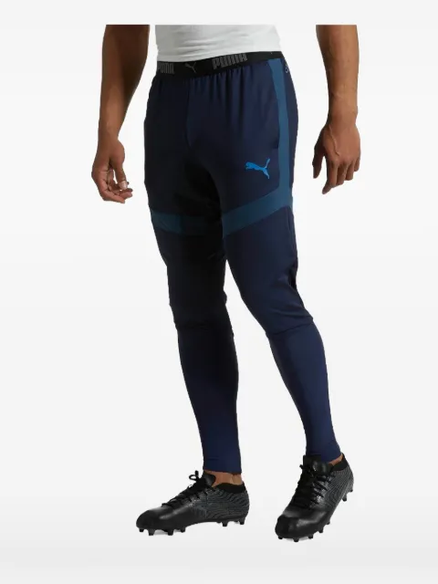 PUMA logo-print trousers Blue 65579303