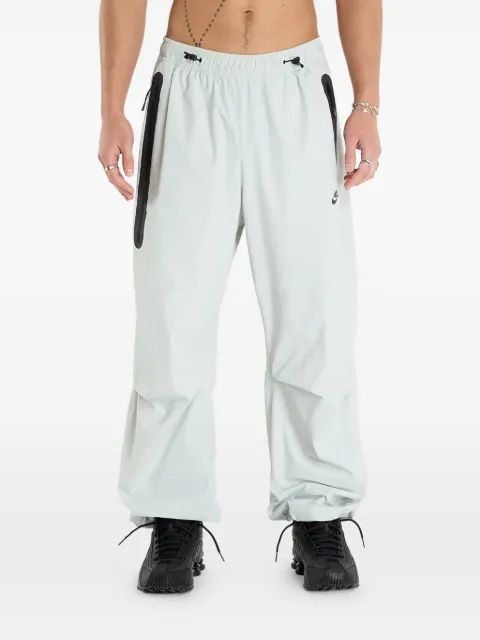 Nike logo elasticated-waistband track pants Grey HM7158