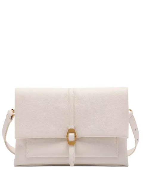Coccinelle dorian buckle shoulder bag White E1RCK120101H14