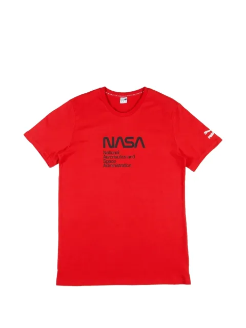 PUMA x Nasa crew-neck T-shirt Red 597134