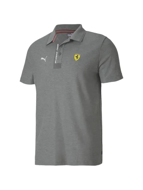 PUMA x Scuderia Ferrari short-sleeve polo shirt Grey 59615003