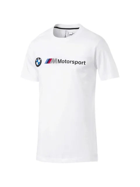PUMA x BMW Motorsport logo-print T-shirt White 595369