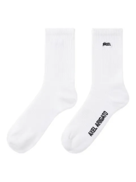 Axel Arigato Floral Logo socks White X3957004
