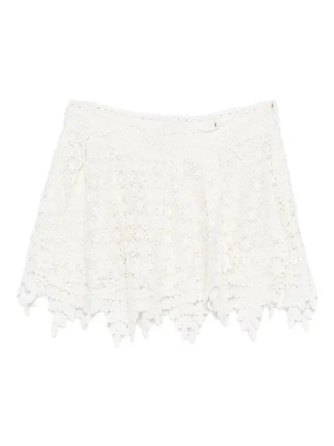 ISABEL MARANT Hanta mini skirt White JU0453FAD1J02I