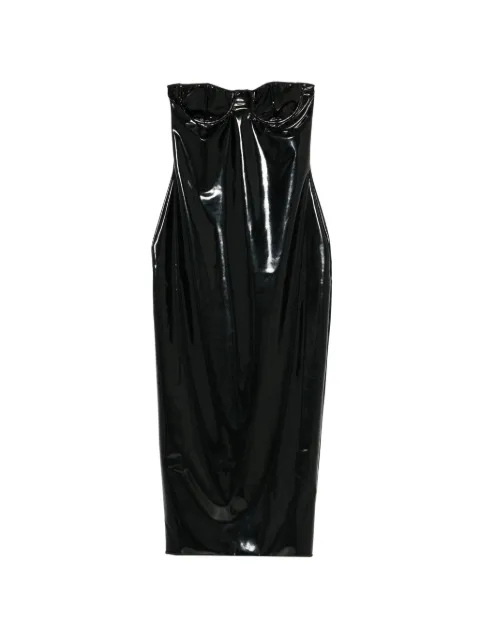 Oséree strapless midi dress Black GBS261