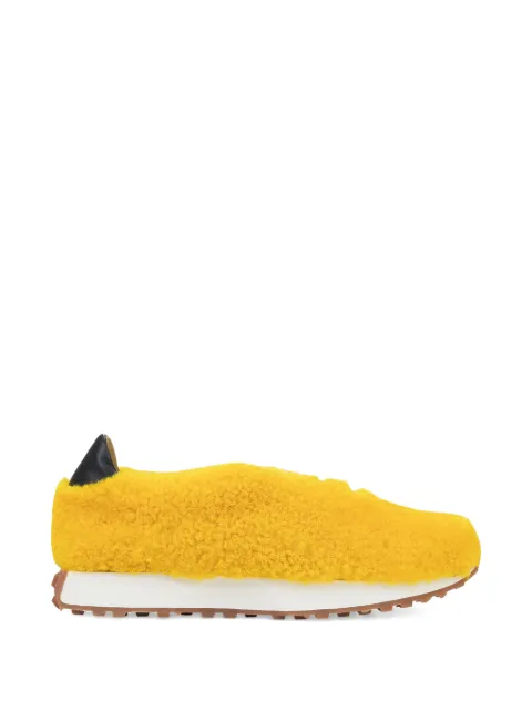RHUDE sherpa runner hi-tops sneakers Yellow RHSS22FO13179103