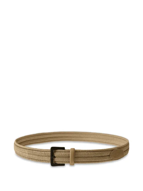 C.P. Company braided buckle belt Neutrals 20CMAC304A110697M313