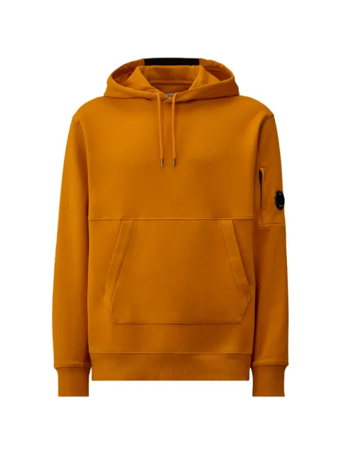 C.P. Company long-sleeve drawstring hoodie Orange 20CMSS714A005086W436