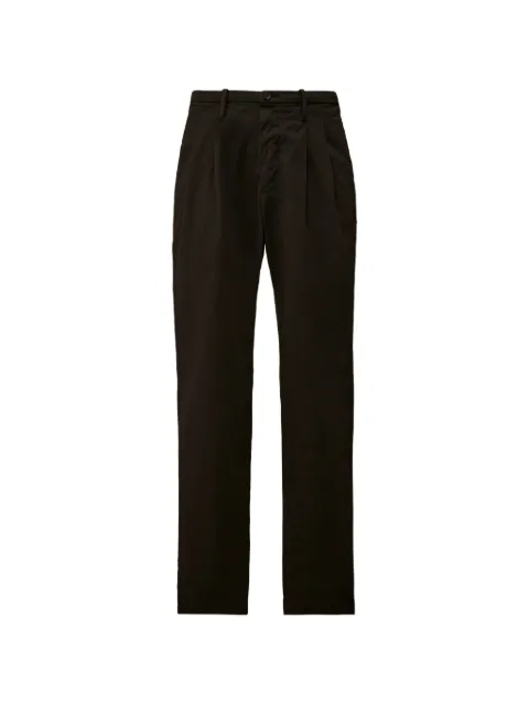 C.P. Company cotton gabardine loose pants Black 20CMPA136A110458G999