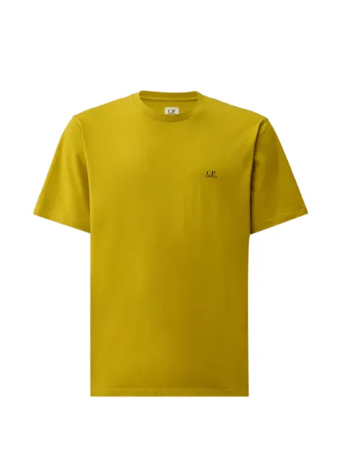 C.P. Company 30/1 jersey short-sleeve Goggle T-shirt Yellow 20CMTS725A005100W246
