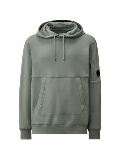 C.P. Company logo-patch hoodie Blue 20CMSS714A005086W809