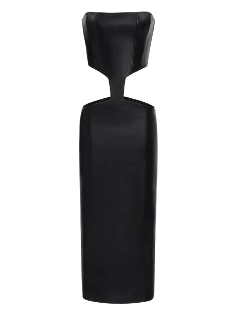 Lika cut-out tube dress Black 7851