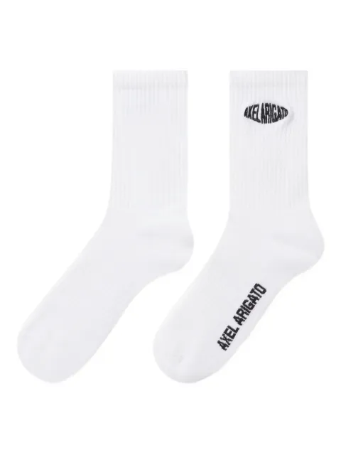 Axel Arigato Distort Logo socks White X3954001