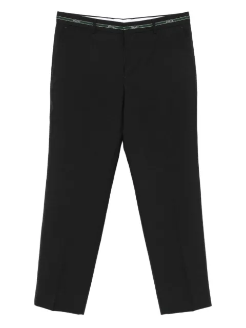 Gucci logo-waistband trousers Grey 855095ZAS68