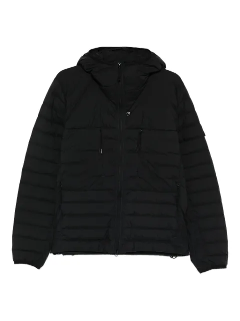 Stone Island Logo-patch pocket jacket Black L1S154100107S0183