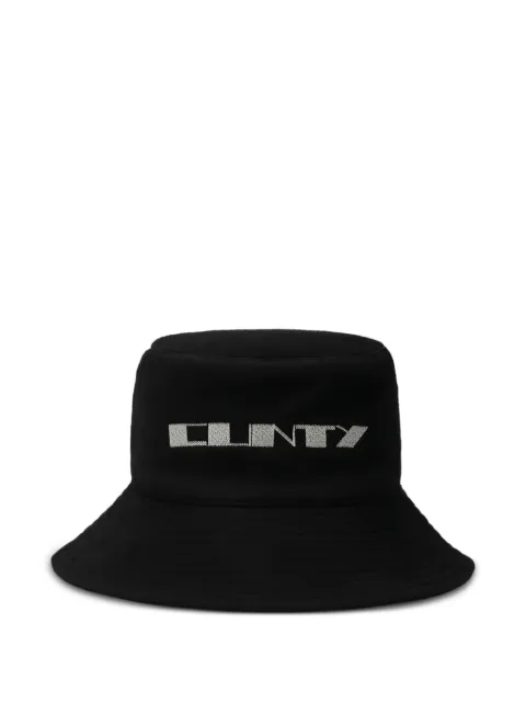 Rick Owens DRKSHDW logo bucket hat Black DA02E7479BMOEM6