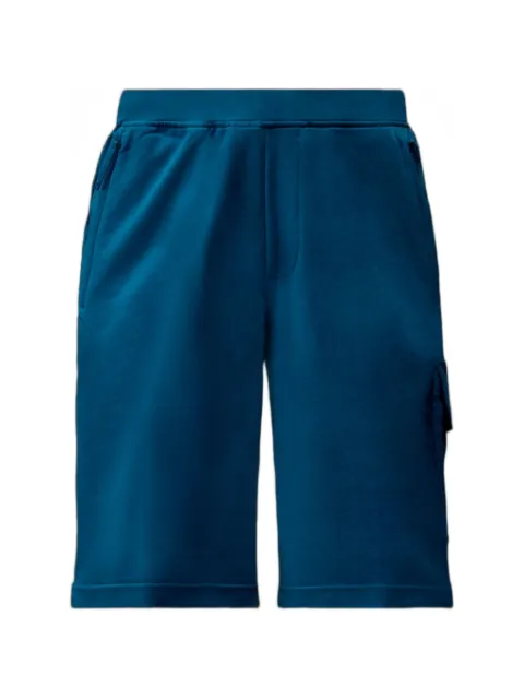 C.P. Company Metropolis Series stretch fleece cargo sweatshorts Blue 20CLSB012A006452W849