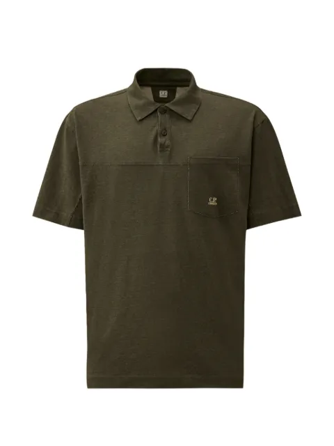 C.P. Company chest-pocket polo shirt Green 20CMPL201A110643P921