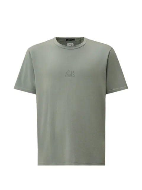 C.P. Company 20/1 jersey short sleeve T-shirt Blue 20CMTS211A005697S809