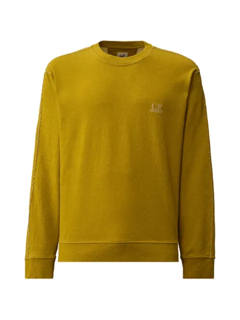 C.P. Company heavy jersey plated crewneck sweatshirt Yellow 20CMSS198A110644P246