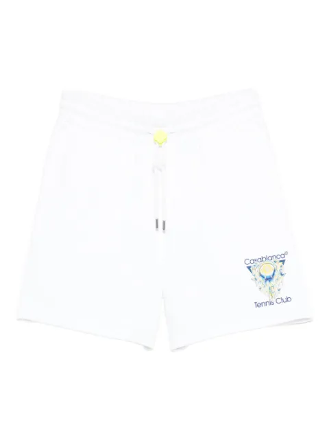 Casablanca Tennis Club Icon shorts White MSP26JTR00302