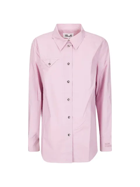 Baum Und Pferdgarten Marla flap-pocket shirt Pink 24596